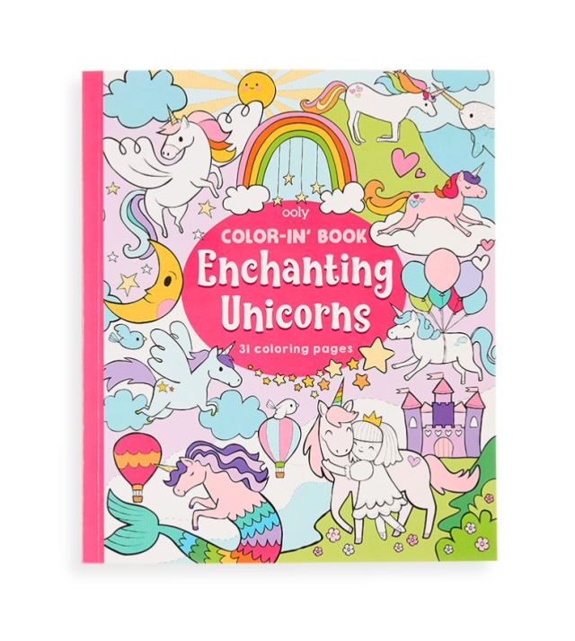 Colorin' Book Enchanting Unicorns